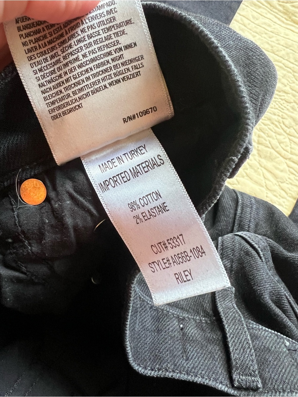 Agolde Riley Straight Jeans - Picture 6 of 6